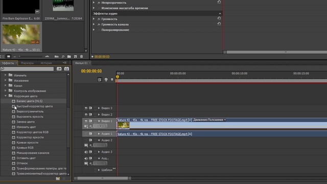 Adobe premiere цветокоррекция. Создать корректирующий слой в Premiere.