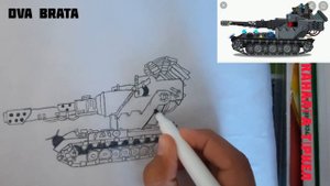 КАК РИСОВАТЬ |МОНСТР ТАНК?