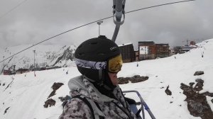 Первые впечатления от скаток в Гудаури