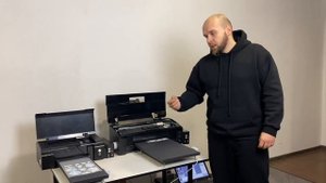 DTF Epson L800/805 и L1800. Тест скорости формат А4. Часть 2