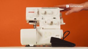 Обзор оверлока Janome 210D | Ситилинк