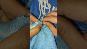 КАК ЗАКРЫТЬ ПЕТЛИ НА ПОЛОЙ РЕЗИНКЕ ИГЛОЙ