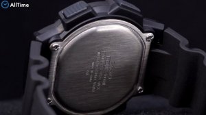 Обзор часов Casio Collection AE-1000W-1B с хронографом. Японские наручные часы. Alltime