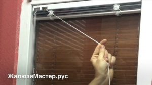 Горизонтальные жалюзи с фотопечатью на раму окна, видео обзор системы