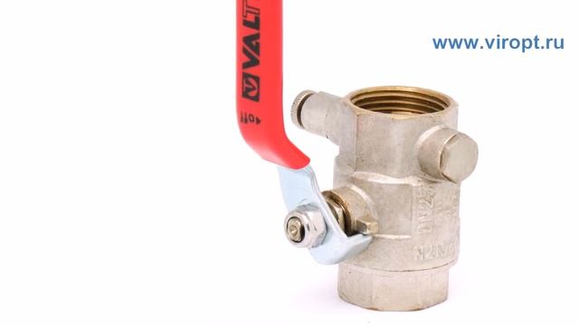 КРАН ШАРОВОЙ VALTEC VT.245.N.06 BASE 1 ДЮЙМ F-F С ВОЗДУХООТВОДЧИКОМ смотреть онлайн