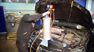 Заправка автокондиционера самостоятельно