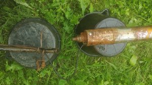 Извлеченный из скважины насос