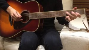 Yamaha FG820 French blogger Review