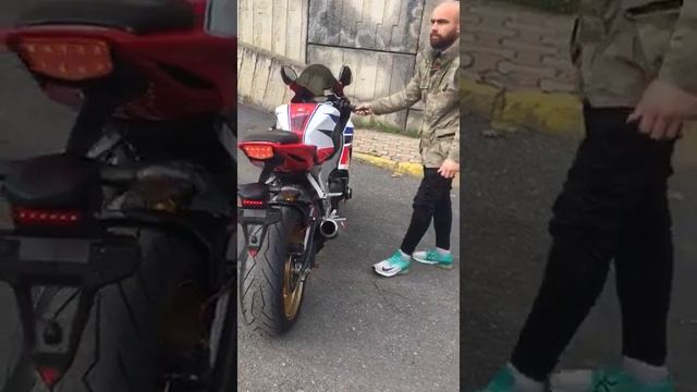 HONDA CBR 1000 RR SP EXHAUST SOUND