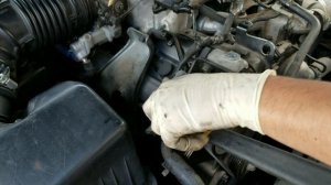 Kia Sorento High Pressure Power Steering Hose Replacement!