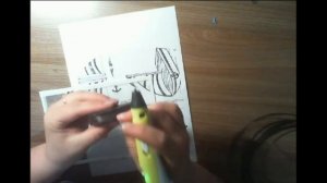 3д ручка. Создание объемной фигуры. Кораблик