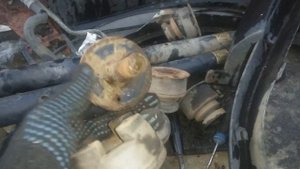 Сравнение оригинальных Б\У подушек кузова Террано 2 и неоригинальных от Сашка. Видео второе.
