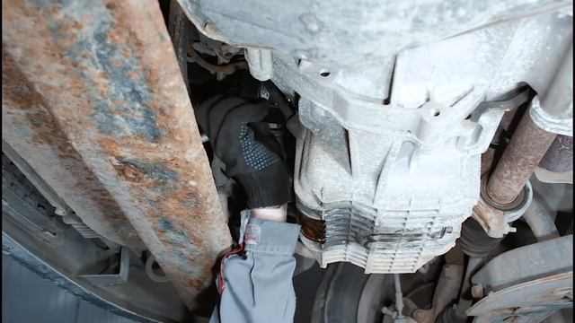 Замена масла и масляного фильтра (масляный сервис) в двигателе автомобиля Ford Fusion 1,6