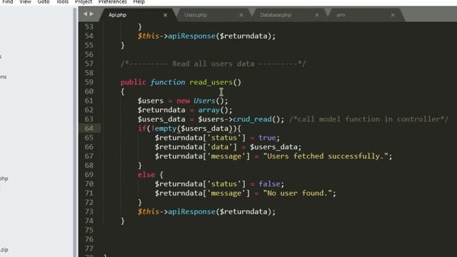 Codeigniter Rest API in 5 minutes, Codeigniter fetch data API Tutorial #php #ci #apis #codeigniter