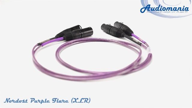 Кабель межблочный аналоговый Nordost Purple Flare (XLR) смотреть онлайн