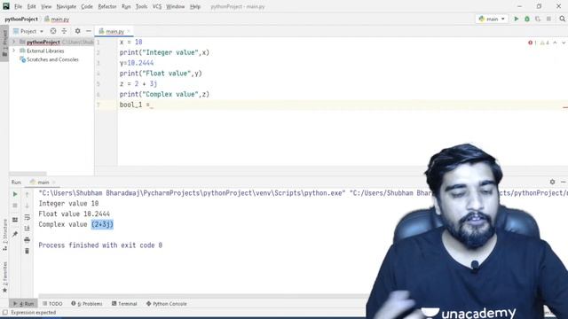 Class 11 | Python Assignment Operator-3 | Mutable & Immutable Datatype | Keywords | Shubham Bharadw
