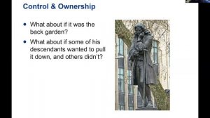 Kent Law School 'Summer of Law': What's property law got to do with the toppling of statues?