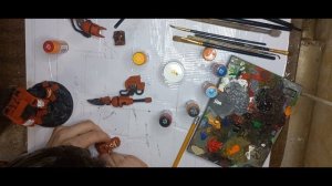 Покрас дредноута Вархаммер 40000