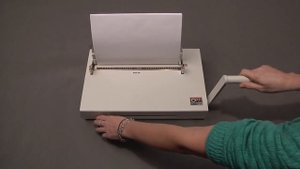 Переплет Metalbind тонких документов в обложки EasyCover 1,5 и 3 mm на OPUS Atlas 190