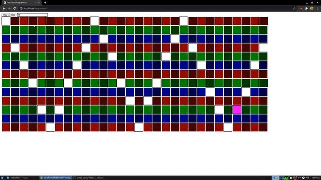 JavaScript Audio Sequencer