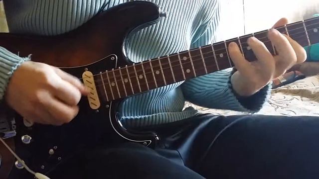 Warmoth neck strat and Zexcoil hum cancelling pickups series mode sound demo смотреть онлайн