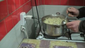 Суп из утки с галушками!