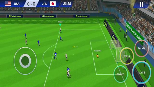 American Cup: USA 🇺🇸 vs Japan 🇯🇵 | FOOTBALL LEAGUE 2023 MOBILE (ANDROID) #SOCCER смотреть онлайн