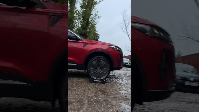 Chery Tiggo 7 на примерке дисков