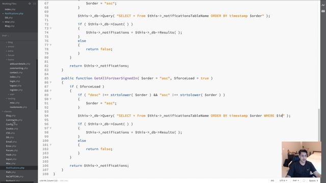 PHP Web Framework Day 46 - Notifications Part 3