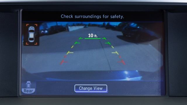 2017 INFINITI Q70 HEV - Around View® Monitor with Moving Object Detection (if so equipped) смотреть онлайн