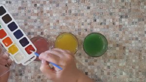 Эксперимент "Цветная вода"