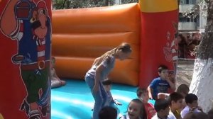 В гимназии-интернат Кизляра появилась новая детская площадка