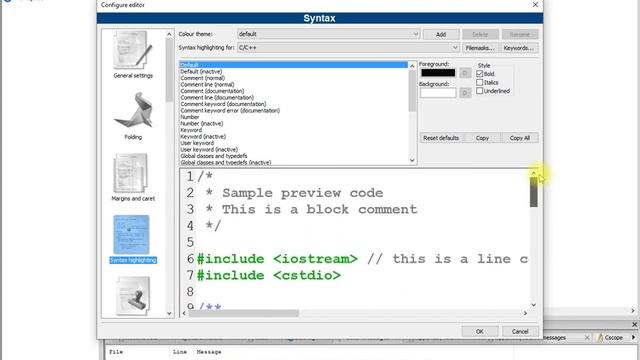 Как включить кириллицу в Code Blocks