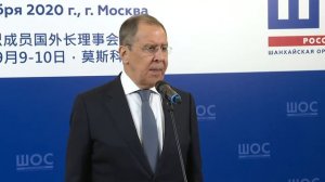 Лавров ответил на важные вопросы развития в рамках ШОС