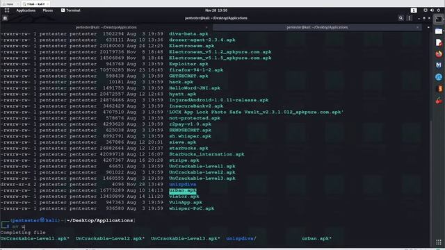 3.1 Read Android Application source code with JADX in Kali Linux смотреть онлайн