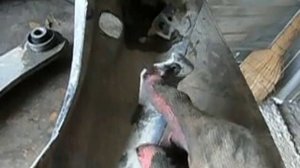 Mitsubishi Lancer ремонт задней подвески