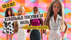 Кукольные покупки за июльКукольный гардероб Барби и Интегрити тойз