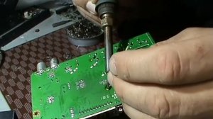 Ремонт тюнера Eurosky ES-18. Неисправность блока питания.