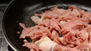 Паста с беконом