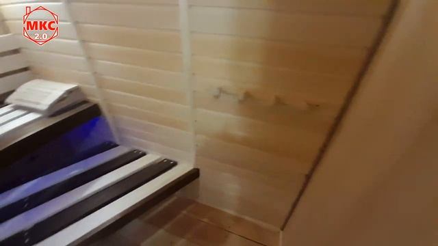 Каркасная, мобильная, современная, теплая баня “МАЖОР-ГЕО” 7 на 3 метра. От компании "МКС 20"