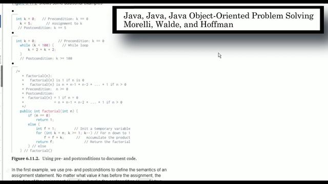 Writing preconditions and postconditions for defensive code and testing in Java смотреть онлайн
