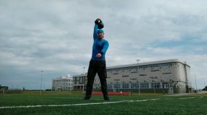 Непрерывный гиревой комплекс для домашней тренировки номер 12