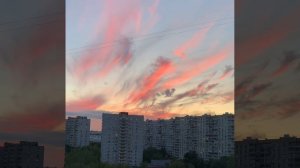 ?Сегодня был потрясающий закат