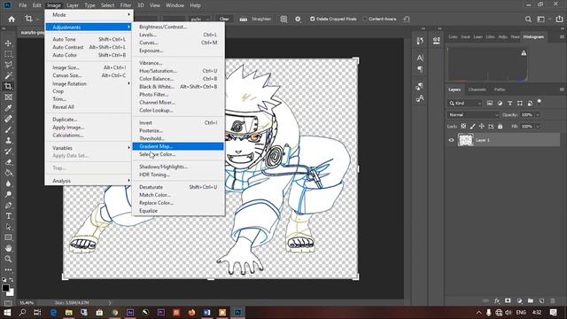 Cara Cepat dan Mudah membuat Line Art dengan Adobe Photoshop tanpa Pen tool смотреть онлайн