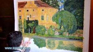 Klimt - Kammer Castle on the Attersee IV | Art Reproduction Oil Painting