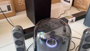 HARMAN KARDON SOUNDSTICKS 4 BASS TEST BY SOSUSU STORE