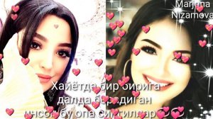 ОПА СИНГИЛЛАР УЧУН 💞💖ЖУДАХАМ ЧИРОЙЛИ ЩЕЪР🤗