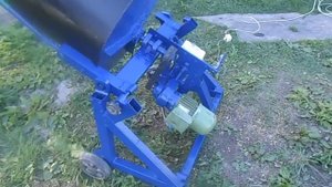 Самодельная бетономешалка.