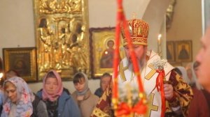 Всенощное бдение в храме Воздвижения Креста Господня г.Алатырь в канун Недели 11.05.2024