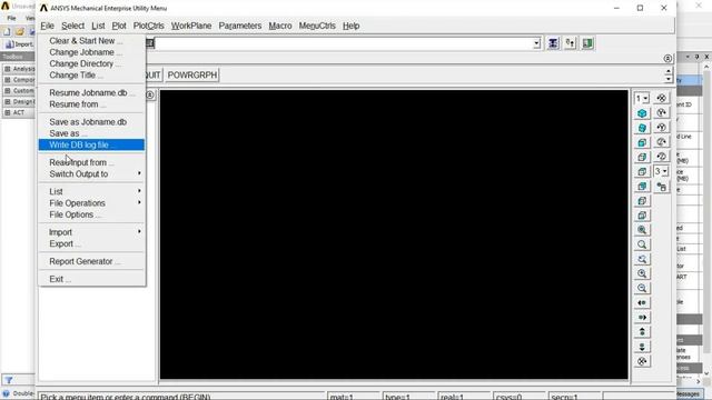 How to open ANSYS APDL File in Workbench & Vice versa